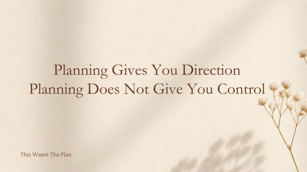 Planning Gives You Direction, Planning Does Not Give You Control green and mustard natural photocentric sustainable brands sustainable fashion youtube banner (2)